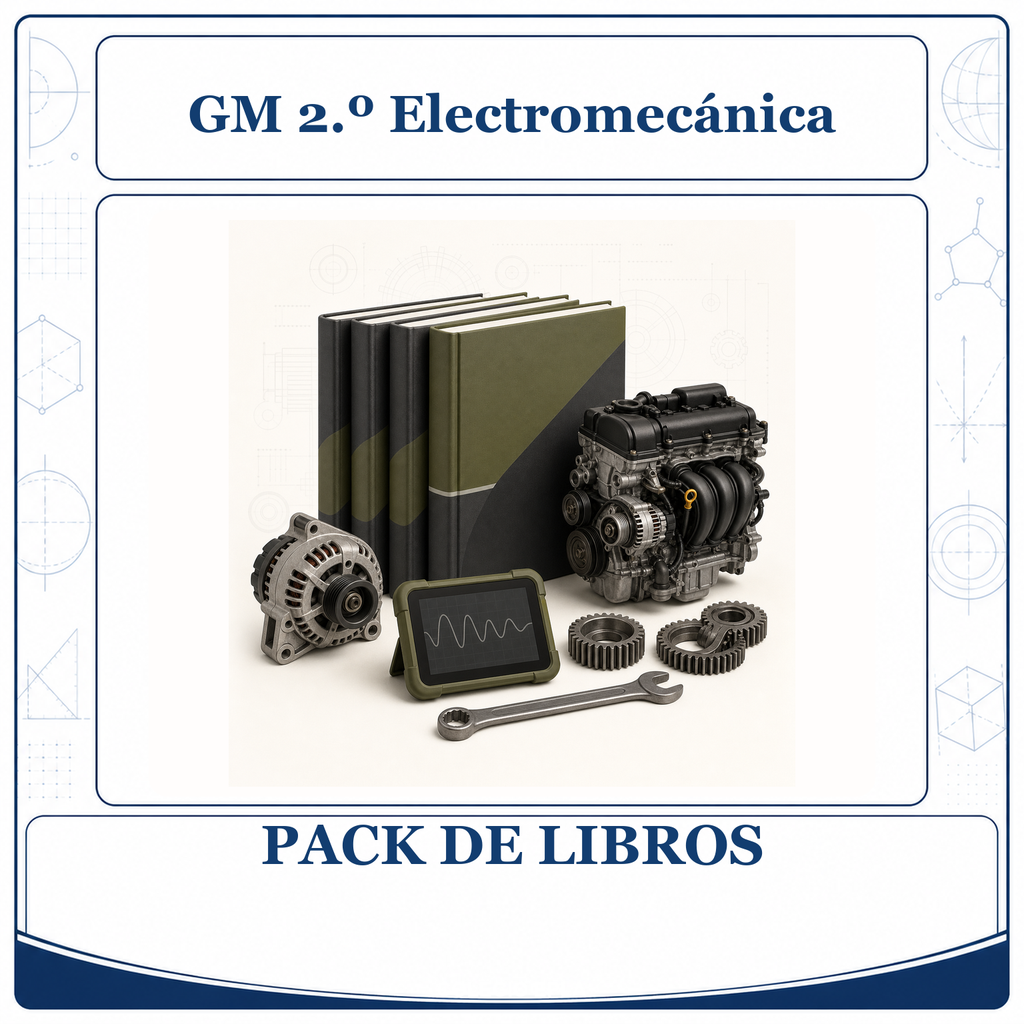 PACK LIBROS GM 2º Electromecánica