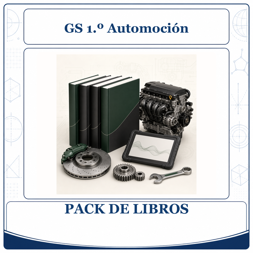 PACK LIBROS GS 1º Automoción