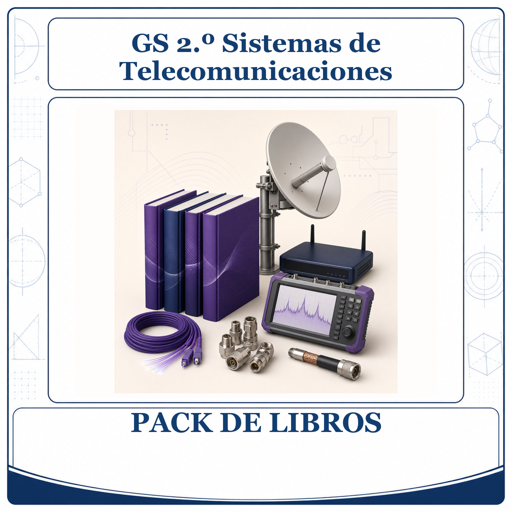 PACK LIBROS GS 2º Sistemas de Telecomunicaciones