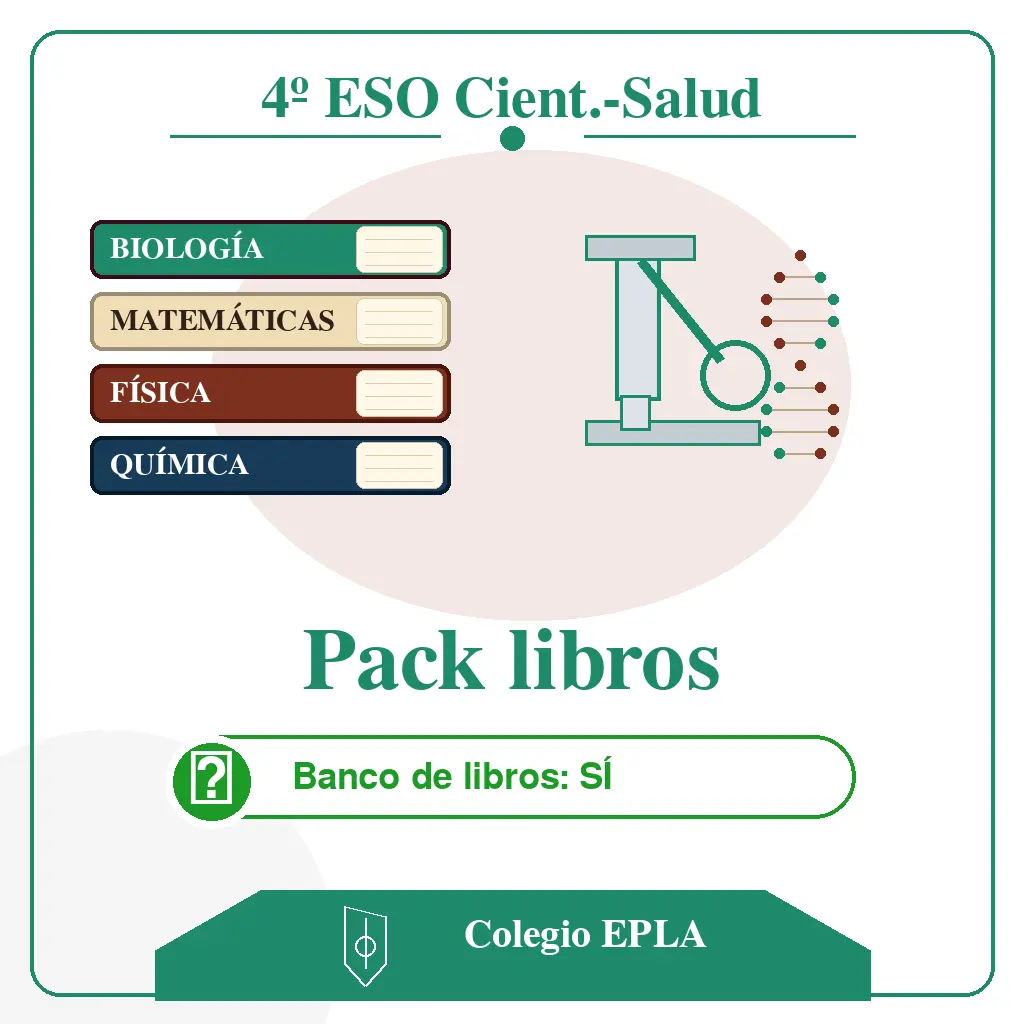 PACK LIBROS 4ºESO CIENT.-SALUD