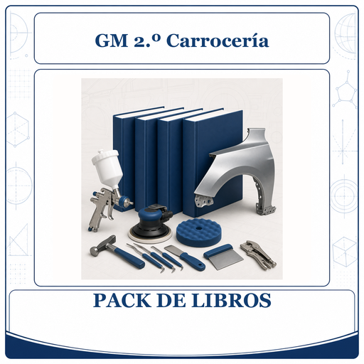 [PACK-LIB-GM-2O-CARROCERIA] PACK LIBROS GM 2º Carrocería