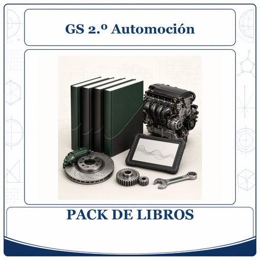 [PACK-LIB-GS-2O-AUTOMOCION] PACK LIBROS GS 2º Automoción