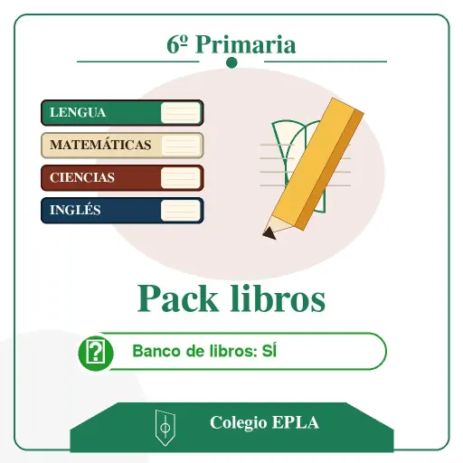 [PACK-LIB-PACK-LIBROS-6O-PRIMARIA-CON-BANCO] PACK LIBROS 6º PRIMARIA - CON banco