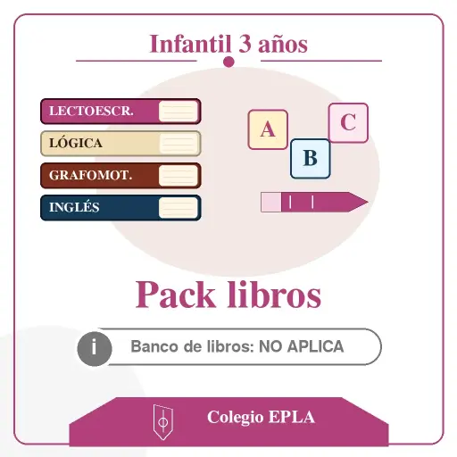 [PACK-LIB-PACK-LIBROS-3-ANOS] PACK LIBROS 3 AÑOS