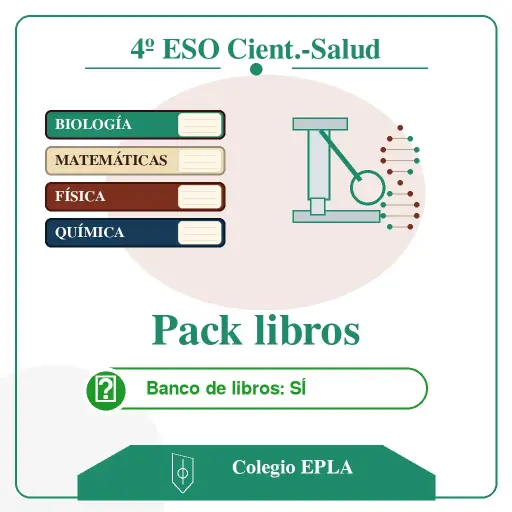 PACK LIBROS 4ºESO CIENT.-SALUD - CON BANCO